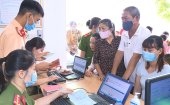 Công an thành phố Thanh Hóa nỗ lực hoàn thành cấp CCCD gắp chip