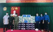 Tuổi trẻ TP.Thanh Hóa thăm, động viên lực lượng tuyến đầu chống dịch