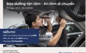 Hyundai Thanh Hóa Khuyến mại dịch vụ tháng 3 “Bảo dưỡng tận tâm – An tâm di chuyển”
