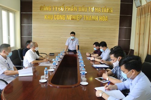 đồng chí triều làm việc với BQL nghi sơn và Công ty hạ tầng.JPG