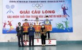 Bế mạc giải cầu lông các nhóm tuổi tỉnh Thanh Hoá năm 2021