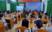  Tổ chức tuyên truyền giáo dục pháp luật cho học sinh trường THCS Quang Trung