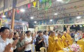  Ghi nhận không khí Lễ Phật Đản tại chùa Báo Ân xã Thiệu Vân