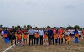 Phường Đông Tân tổ chức giải bóng đá Mừng Đảng - Mừng Xuân Giáp Thìn 2024