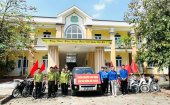 Hạt kiểm lâm thành phố Thanh Hoá tuyên truyền lưu động về công tác bảo vệ và PCCCR mùa nắng nóng 2025